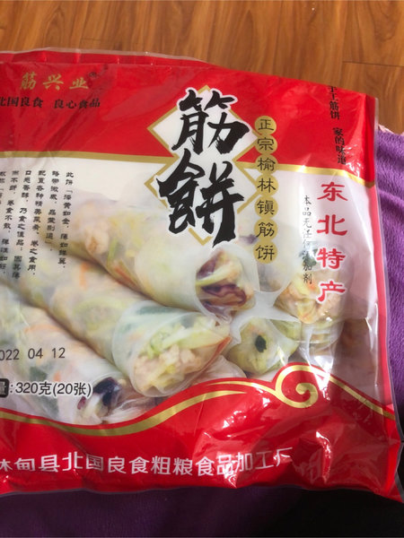 筋兴业牌 筋兴业筋饼320克