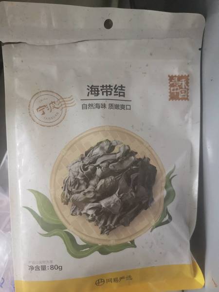 网易严选 海带结 80克