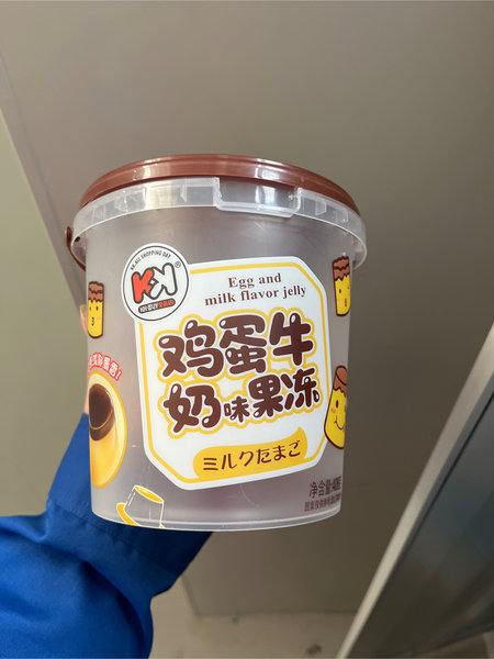 保达食品 鸡蛋牛奶味果冻