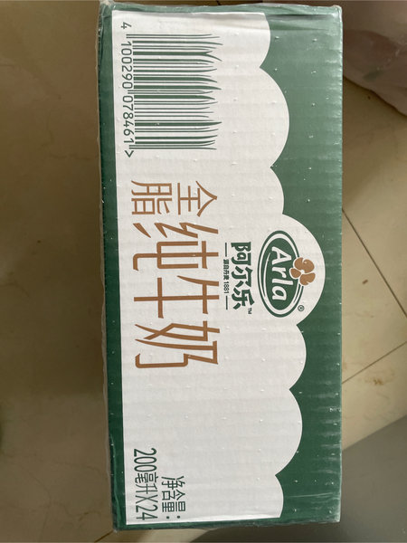 阿尔乐 全脂纯牛奶