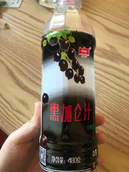 阿米娜 无糖黑加仑汁