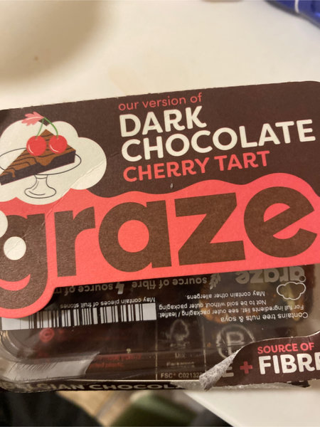 <em>Graze</em> darkchocolate