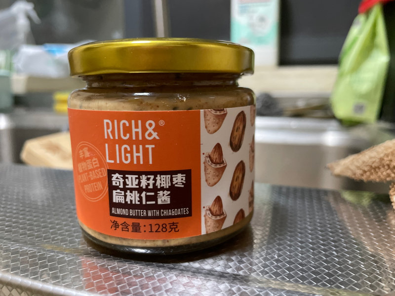 RichLight RICH&LIGHT<em>奇<em>亚籽</em></em><em>椰枣</em><em>扁</em><em>桃仁</em><em>酱</em>128g