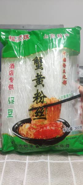 福顺珠 蟹黄粉丝300g